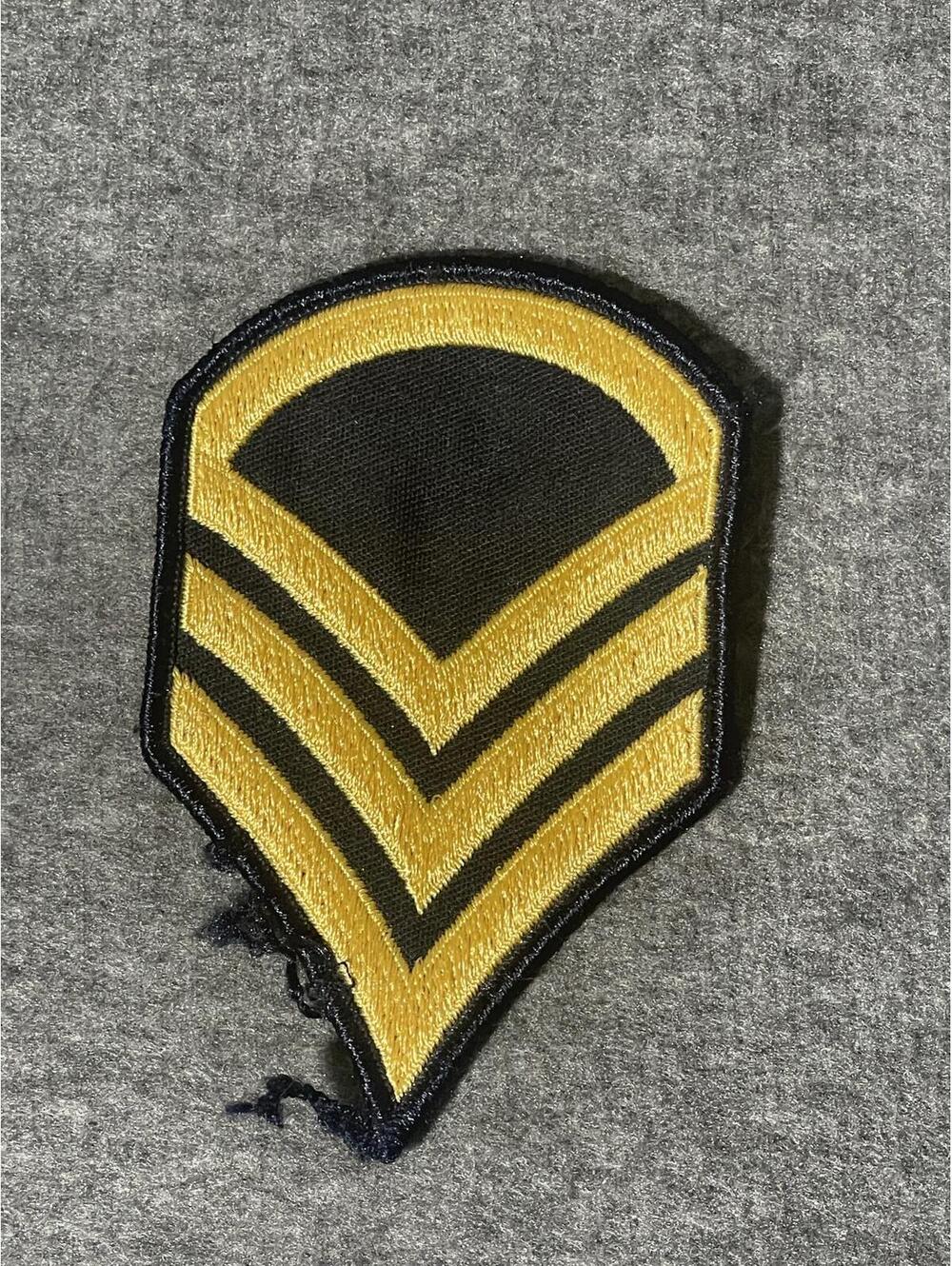 Military Patch - US Army Sergeant Rank Insignia Patch SGT